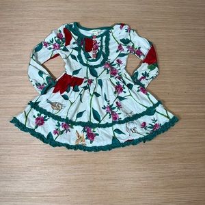 Matilda Jane size 2 woodland bunny dress